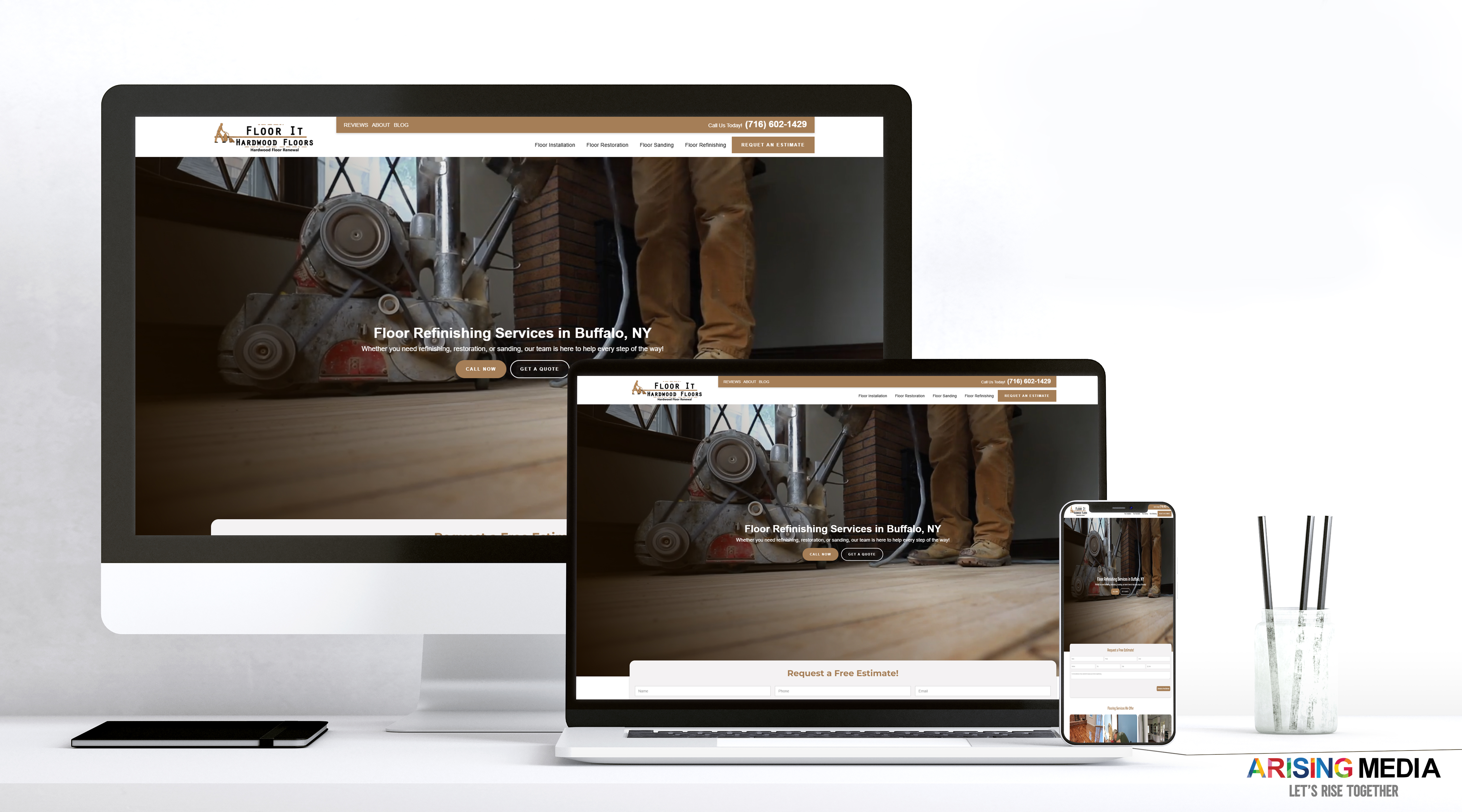 Web, Arising Media portfolio